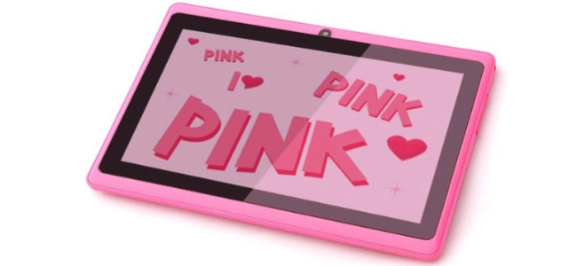 tablet rosa