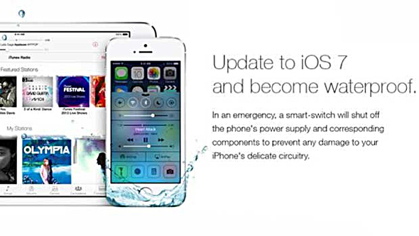 iOS7 Waterproof