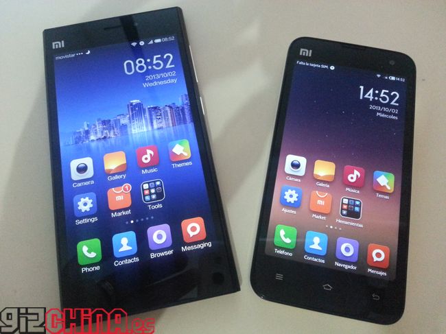 Xiaomi Mi3 vs Xiaomi Mi 2S