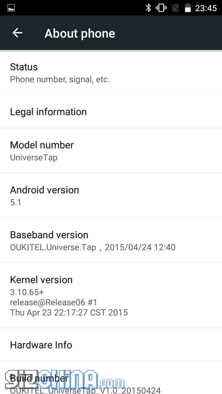 Android-5.1-of-OUKITEL-U8