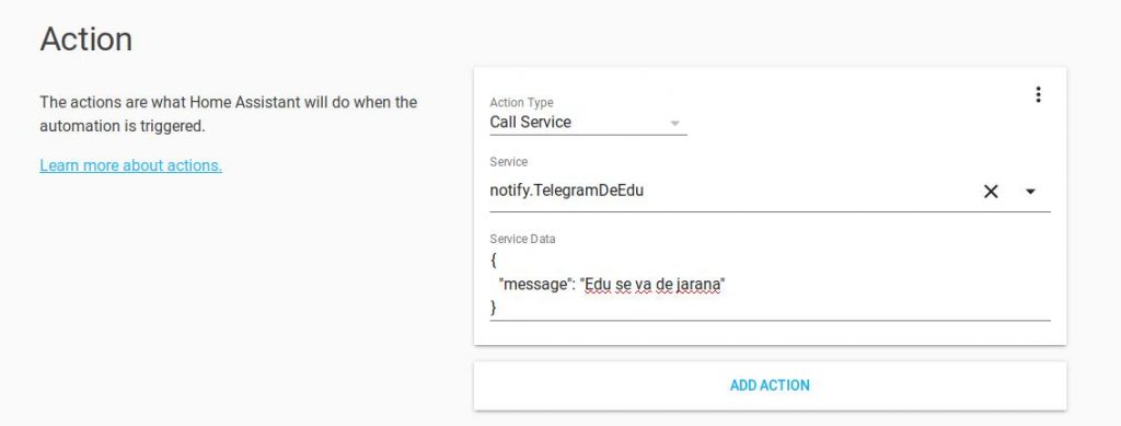 Home assistant telegram настройка