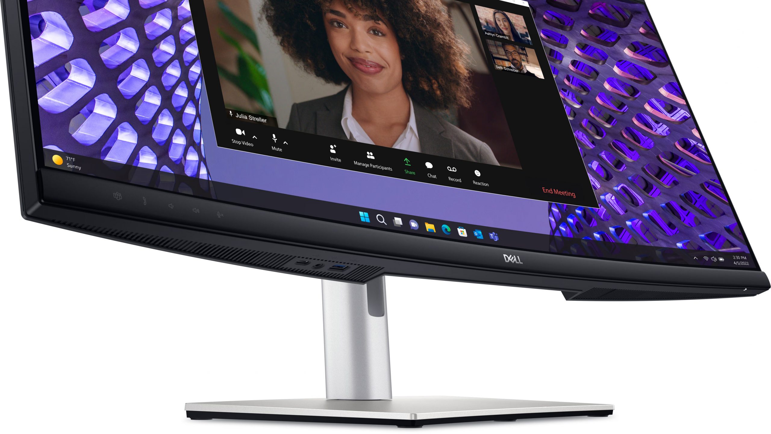 Dell P3424WEB un monitor curvo de 34 pulgadas, llega con cámara web,  micrófonos y conmutador KVM 